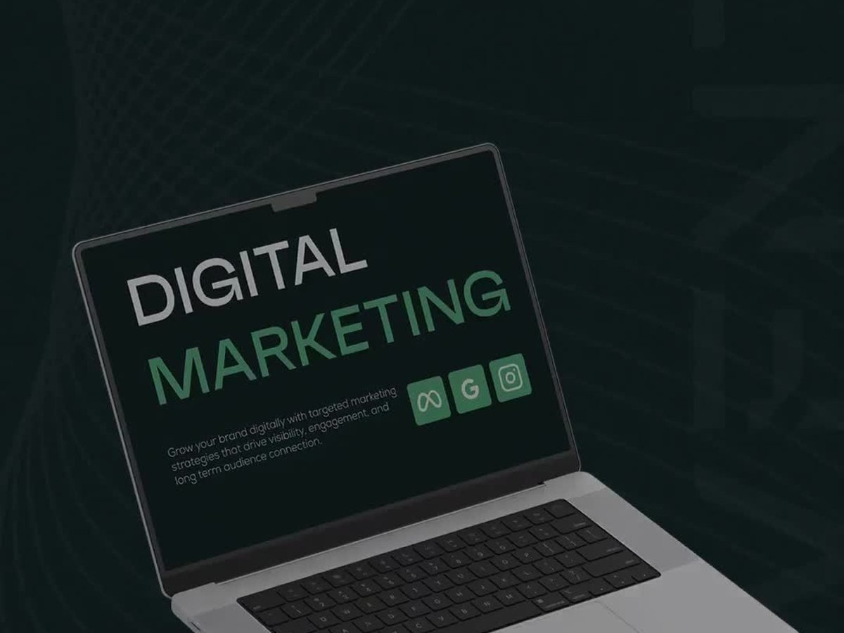 Digital marketing visuals
